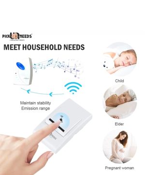 Bezicno Zvono Za Kuću Ili Dvorište daljinsko zvonce za vrata i kapiju 555