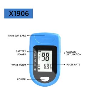Digitalni pulsni oksimetar X1906 aparat za merenje saturacije 555