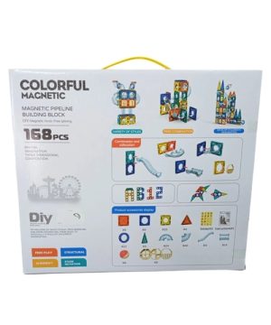 Magnetne kocke za decu set od 168 delova