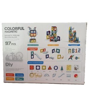 Magnetne kocke za decu set od 97 delova