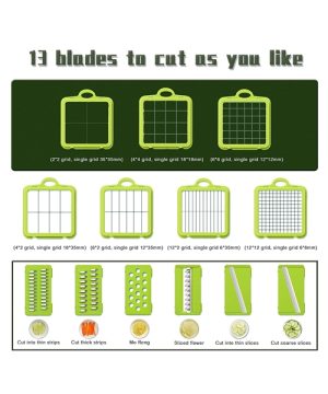 Veggie Slicer 22 dela seckalica za povrce i voce 22