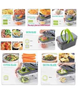 Veggie Slicer 22 dela seckalica za povrce i voce 11