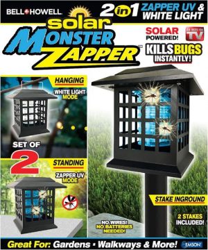 Solarna Lampa Protiv Komaraca Monster Zapper – Bez Hemije i Baterija