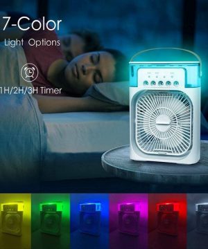 Ventilator sa LED ambijetalnim svetlom 77