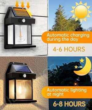 Solarne lampe za zidove i ograde 77