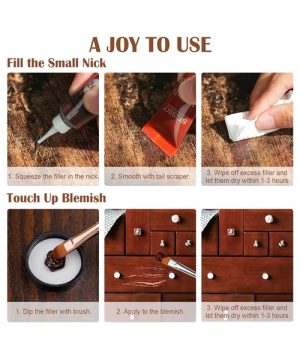 Smesa za popravku ogrebotina za drvo i namestaj 33