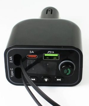 FM Transmiter Za Auto 4u1 bluetooth handsfree i punjač 44