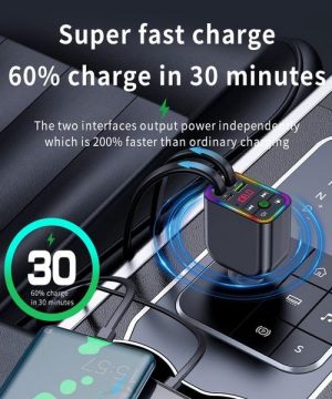 FM Transmiter Za Auto 4u1 handsfree 33