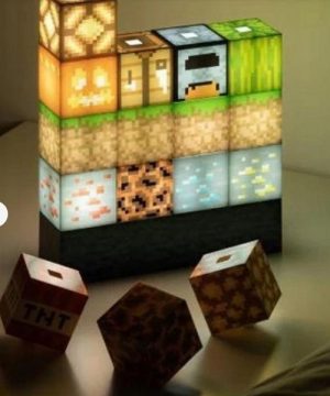 Minecraft lampa sa kockicama koje se namestaju po zelji 66