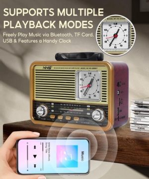 Radio tranzistor retro dizajn sa blutut zvucnikom 99