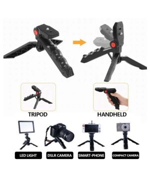 Set Za Snimanje Telefonom tripod sa mikrofonom i LED svetlom 22