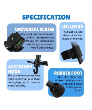 Tripod za telefon stativ 9991