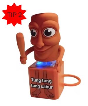 Brainrot igračke Thung thung thung sahur figurica koja govori 004