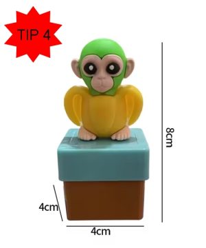 Brainrot igračke Chimpanzini bananini figurica privezak 003
