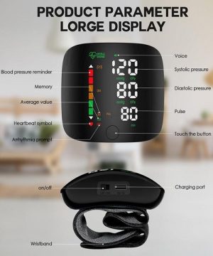 Zglobni merač pritiska punjivi aparat za pritisak 44