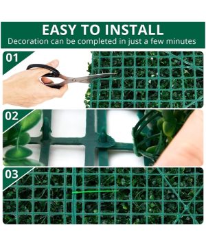 Veštačko zelenilo Tip 1 paneli za grade, terase i zeleni zid 004