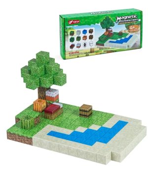 Minecraft kocke magnetne kockice za decu set od 132 dela 111