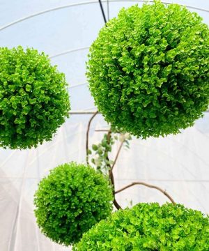 Veštački Žbun Eukaliptus Lopte vestacko zelenio 33