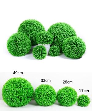 Veštački Žbun Eukaliptus Lopte dekorativne kugle 22