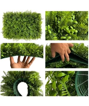 Veštačko Zelenilo Zidni Panel Dekorativna Paprat zidne obloge 7777