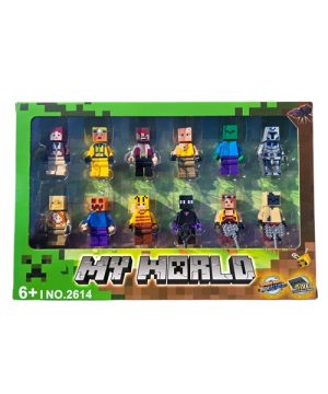 Minecraft Figurice set od 12 figura Majnkraft 44