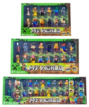 Minecraft Figurice set Majnkraft figure za decu 11