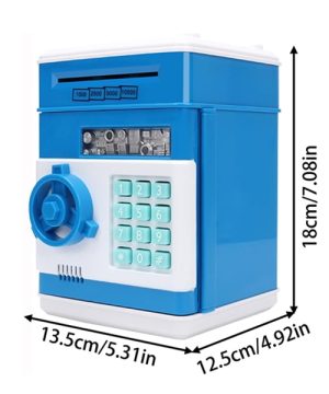 Kasa za decu elektronska kasica prasica sa sifrom 77