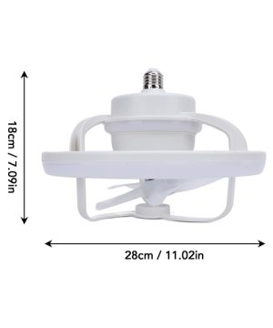 Luster Ventilator LED Sijalica Sa Ventilatorom 22