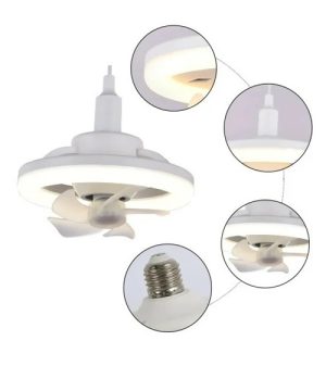 Luster Ventilator LED Sijalica Sa Ventilatorom 77