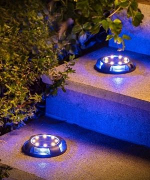 Solarne LED disk Lampe Za Stepenice I Staze 88