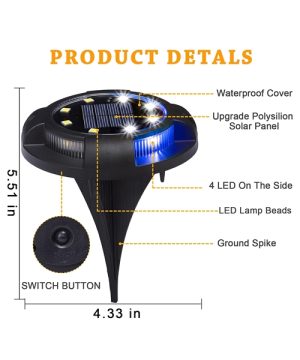 Solarne LED Lampe Za Stepenice I Staze 44