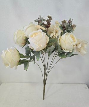 Veštačko Cveće Buket Ruže Premium 50cm 55