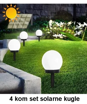 Solarne Kugle Za Dvorište Dekorativne Lampe 66