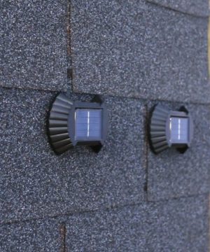 Solarne lampe u obliku školjke LED dekorativne svetiljke za zid 55