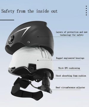 Jet Kaciga Za Skuter motor i bicikl Axv 44