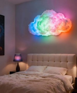 Oblak Lampa LED Ambijentalno Svetlo Za Zid 55