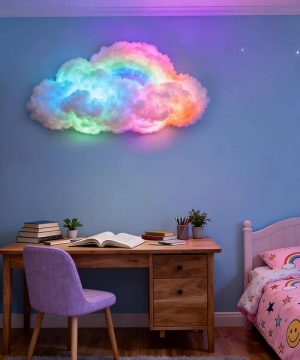 Oblak Lampa LED Ambijentalno Svetlo Za Zid 44