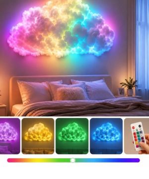 Oblak Lampa LED Ambijentalno Svetlo Za Zid 33