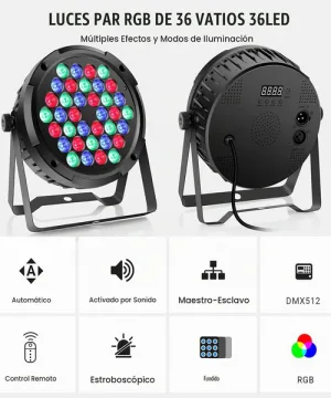 LED parka reflektor u boji RGB PAR 66