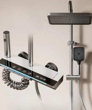 Usponski Luksuzni Tuš Set Digitalna Baterija Sa Ekranom 55