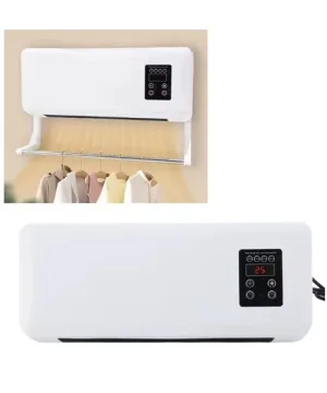 Zidna Grejalica 2u1 Mini Klima Ventilator i sušilica za veš 11